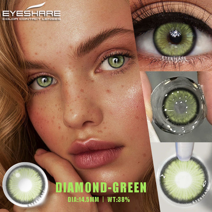 Rynx Diamond Green 14.5mm 1 Pair | 1 Year