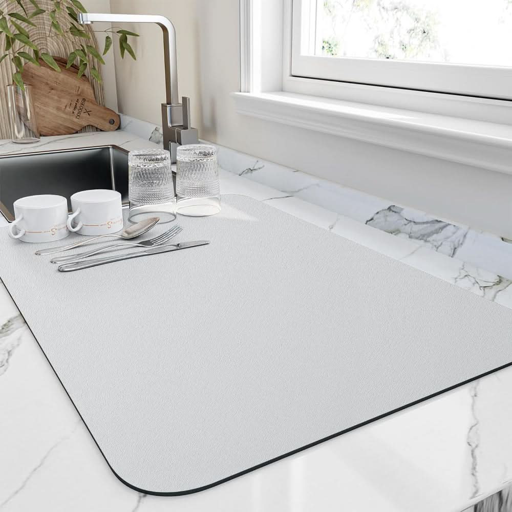 Lisslune | DRYMAT – Quick-drying dish mat made of diatomite for 10-minute drying