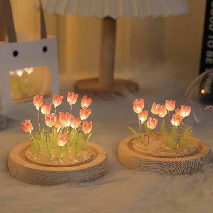 Lisslune | DIY Glass Tulip Globe Lamp