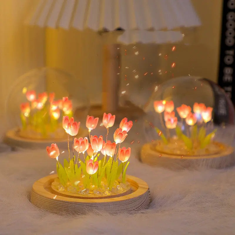 Lisslune | DIY Glass Tulip Globe Lamp