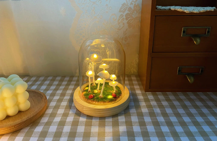 Lisslune | LumiTerra DIY Sponge Light made of Glass