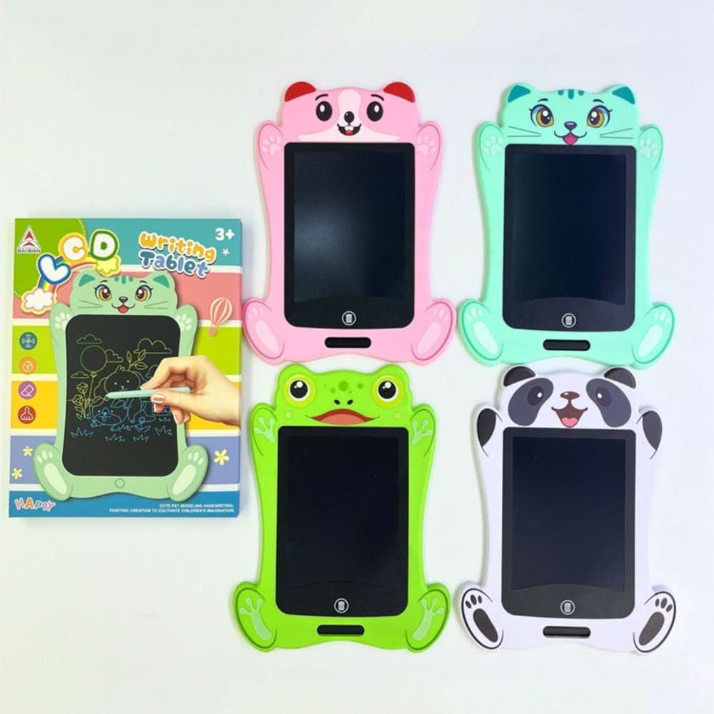 Lisslune | Children's Writing Board with Animal Design & Stylus for Creative Learning