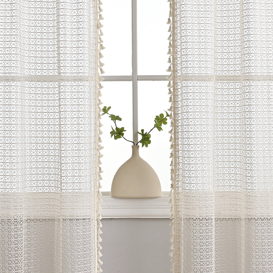 Lisslune | LuxeDrape – Soft Beige Voile for Sophisticated Spaces