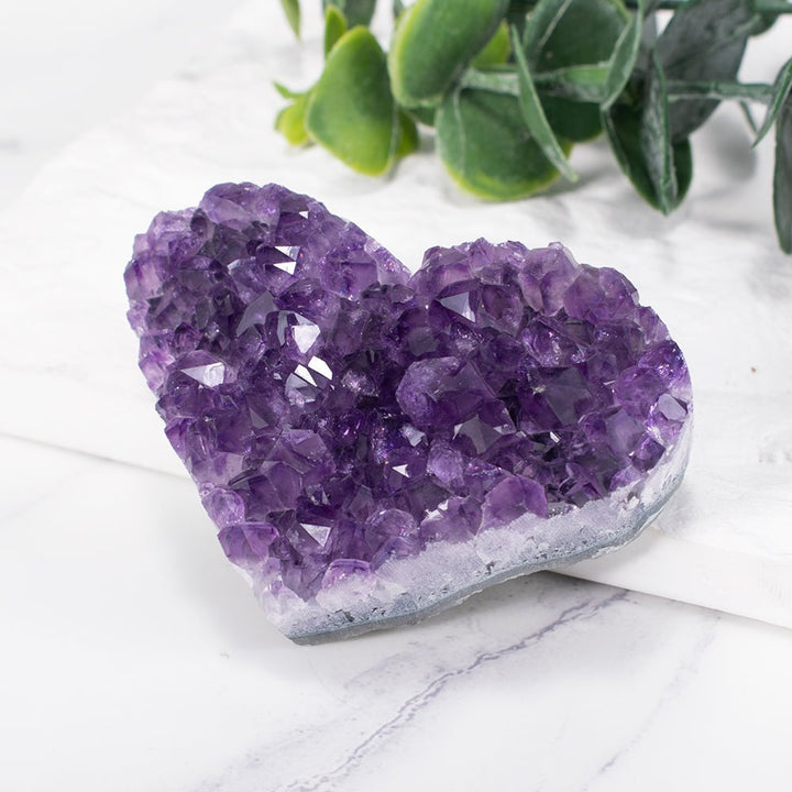 Lisslune | Amethyst Cluster Heart