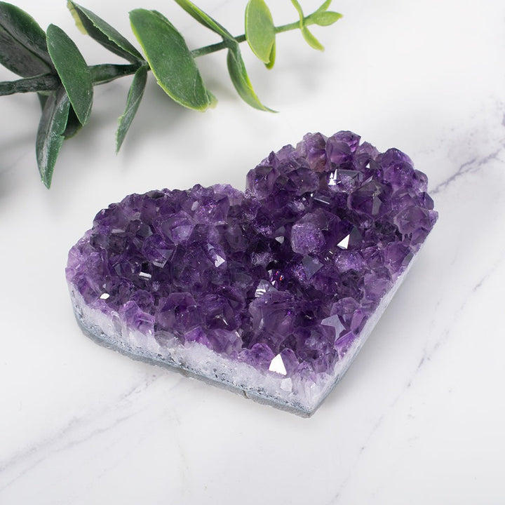 Lisslune | Amethyst Cluster Heart