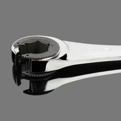 Lisslune | 2-in-1 Ratchet Wrench with Flexible & Fixed Head Design
