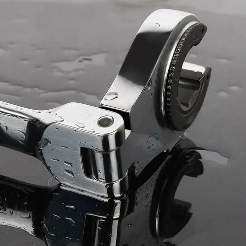 Lisslune | 2-in-1 Ratchet Wrench with Flexible & Fixed Head Design