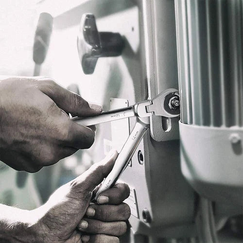 Lisslune | 2-in-1 Ratchet Wrench with Flexible & Fixed Head Design