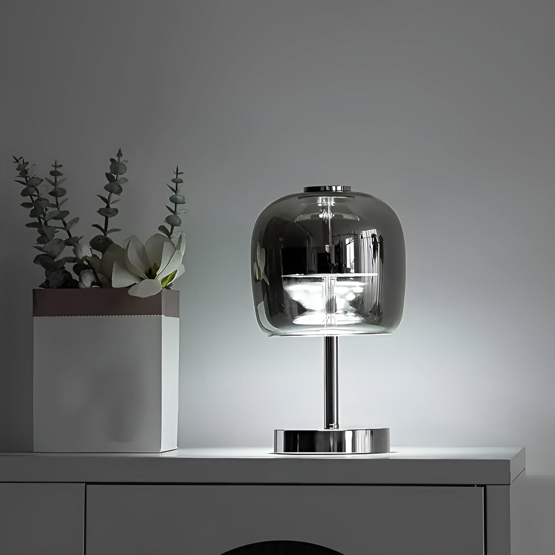Lisslune | Modern Glass Electroplated Ambient Light Lamp