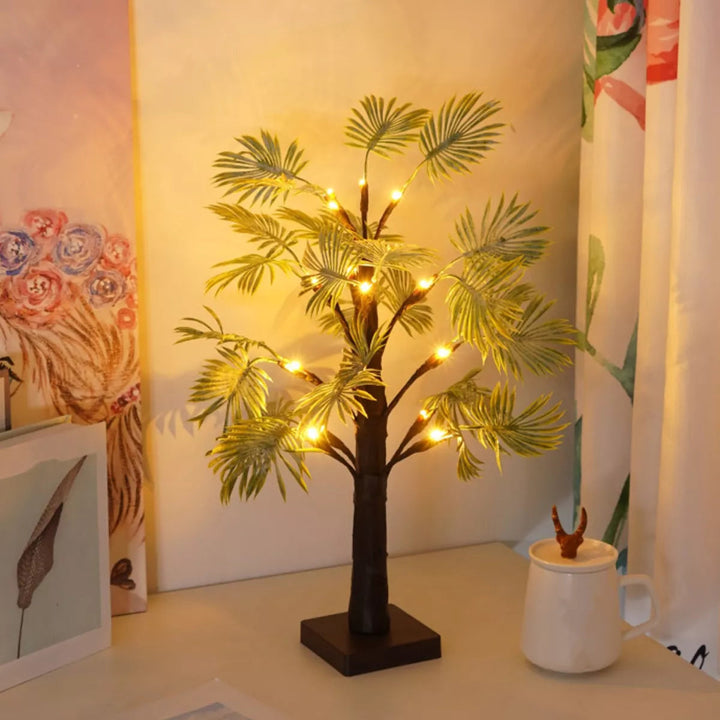 Lisslune | PalmGlow Elegant LED Jule Palm Lights for Christmas Decoration