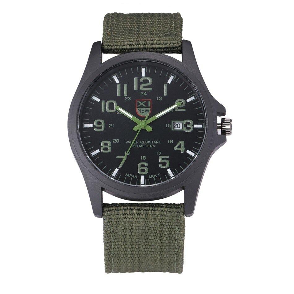 Lisslune | Tactical Men's Watch AdventureTime – Waterproof and Shock Resistant with LED