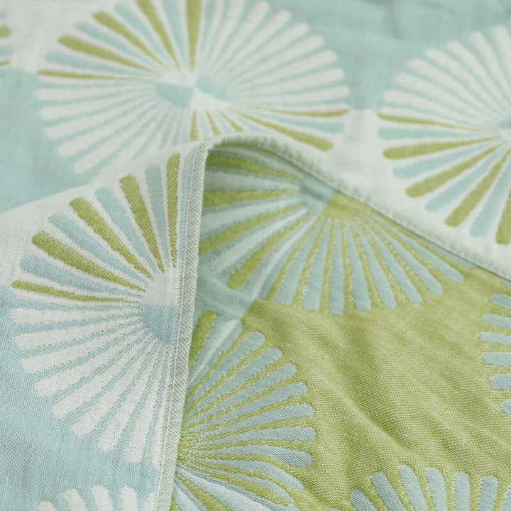 Lisslune | Dahlia Blossom Cotton Bath Towel