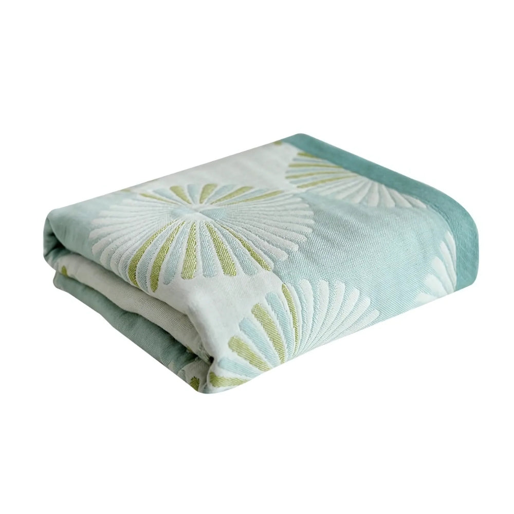 Lisslune | Dahlia Blossom Cotton Bath Towel