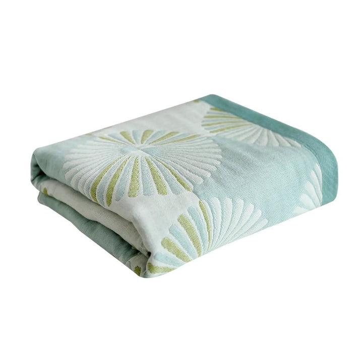 Lisslune | Dahlia Blossom Cotton Bath Towel