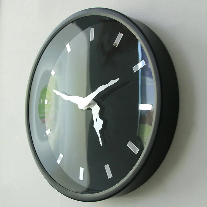 Lisslune | Dancing Ballerina Artsy Modern Wall Clock