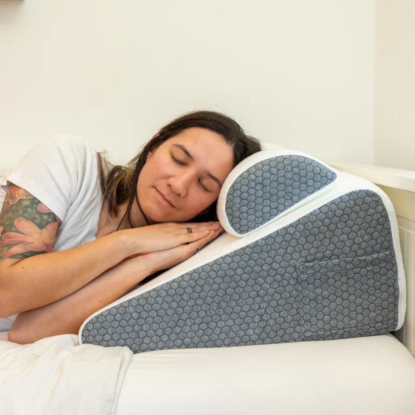 Lisslune | Premium Anti-Snore Wig Pillow – Support for Sleep Apnea and Reflux
