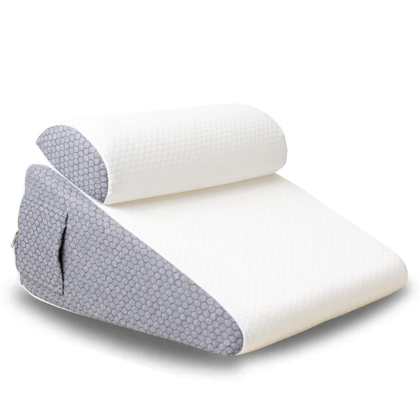 Lisslune | Premium Anti-Snore Wig Pillow – Support for Sleep Apnea and Reflux