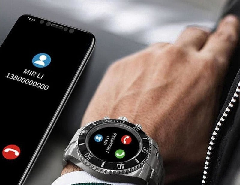 Lisslune | David - ClassicTech Luxury Men's Smartwatch with Style and Functionality