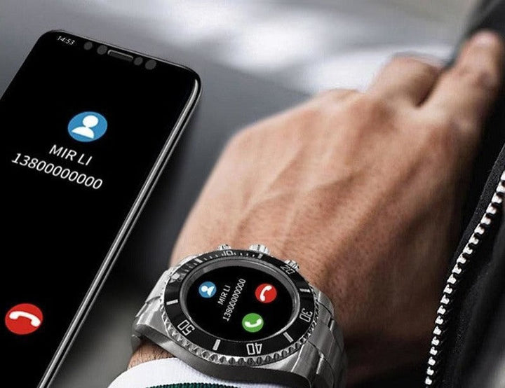 Lisslune | David - ClassicTech Luxury Men's Smartwatch with Style and Functionality
