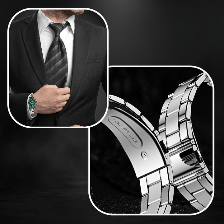 Lisslune | David - ClassicTech Luxury Men's Smartwatch with Style and Functionality