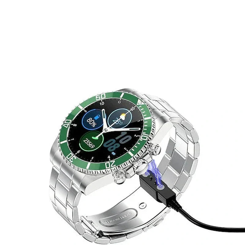 Lisslune | David - ClassicTech Luxury Men's Smartwatch with Style and Functionality