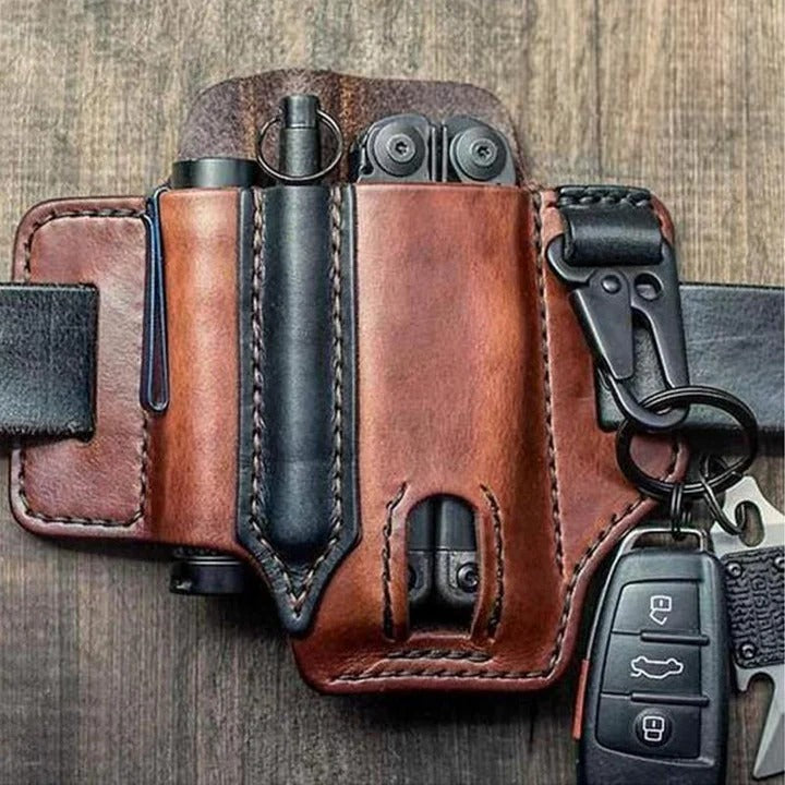 Lisslune | Leather Belt Sleeve Field Force – Multifunctional Tactical Protection