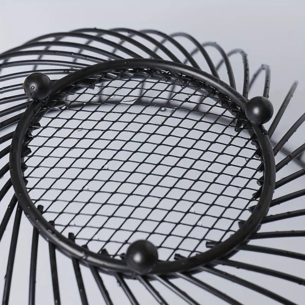Lisslune | Decorative Round Iron Fruit Tray