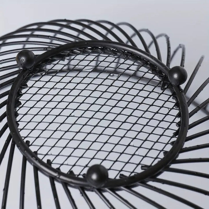Lisslune | Decorative Round Iron Fruit Tray