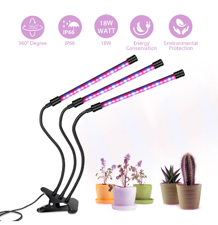 Lisslune | USB Led Grow Light Full Spectrum Fitolamp With Control For Plants Seedlings