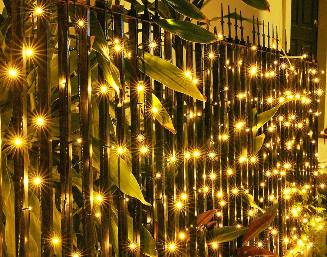 Lisslune | Halloween LED String Lights – Purple and Orange Fairy Lights for Outdoor Terrace, Garden, Street, Home, Christmas, and Party Decor