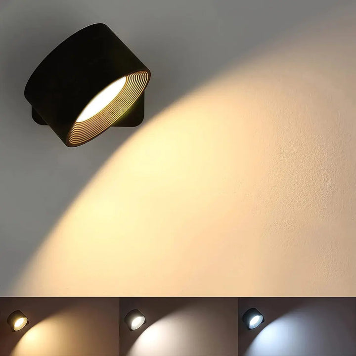 Lisslune | Wall lamp Rechargeable Wireless 360°