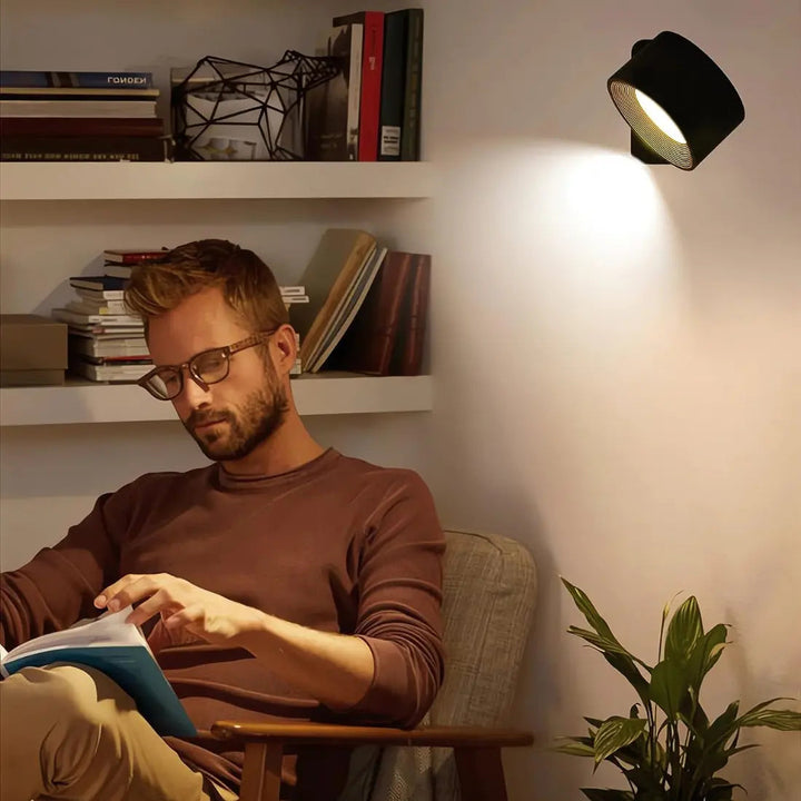 Lisslune | Wall lamp Rechargeable Wireless 360°