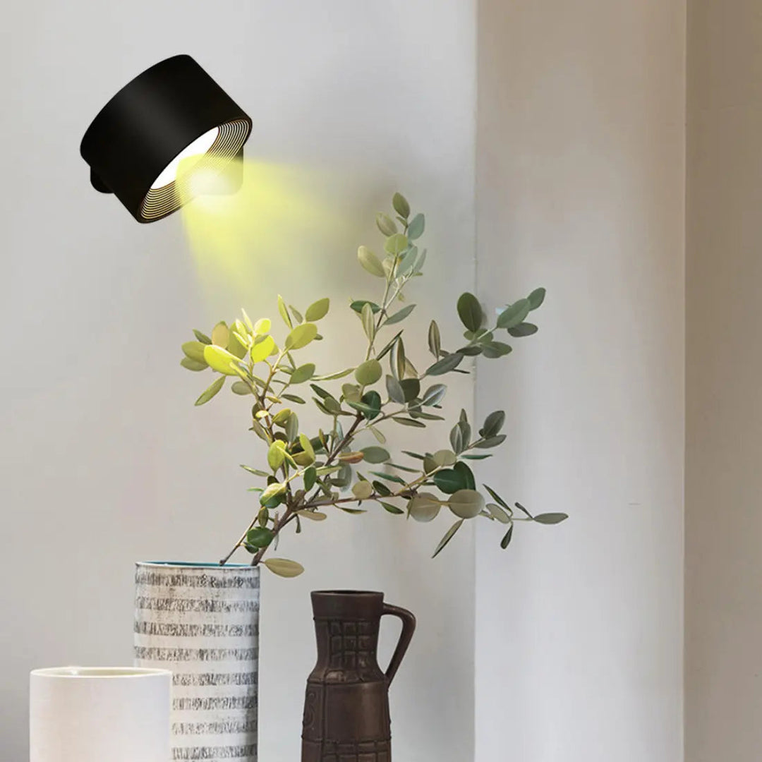 Lisslune | Wall lamp Rechargeable Wireless 360°