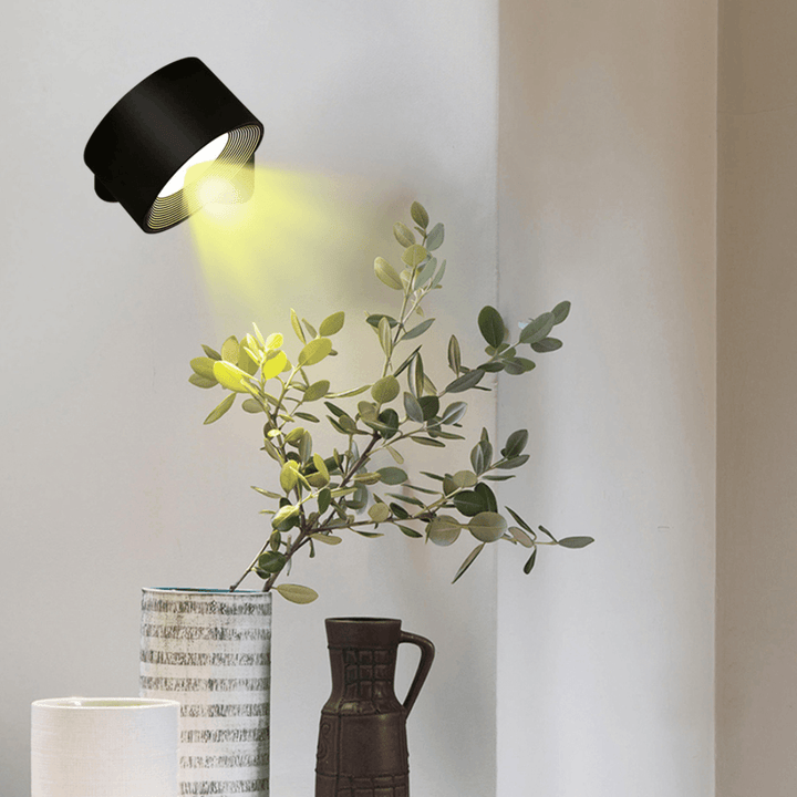 Lisslune | 360° wireless rechargeable wall light | Versatile LED lighting solution