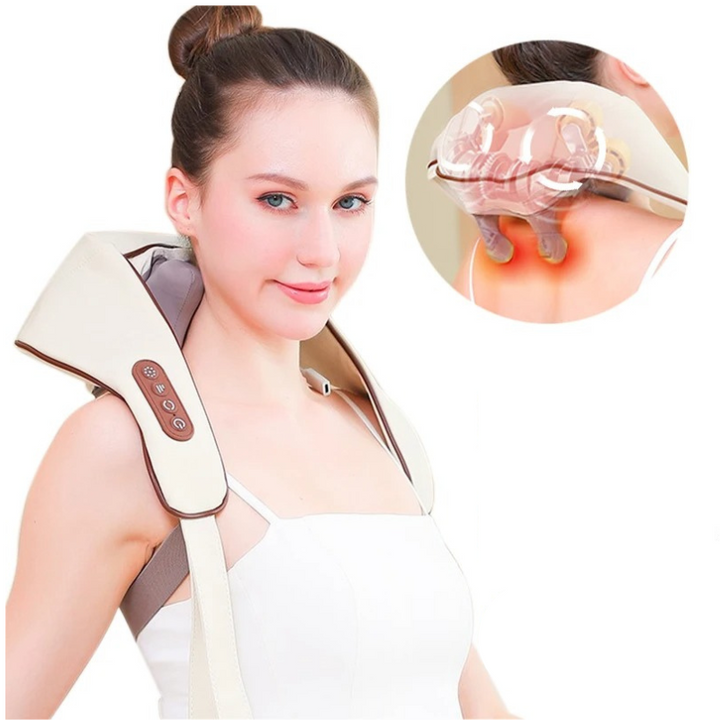 Lisslune | Electric Neck and Back Massager - Comprehensive Massage Solution