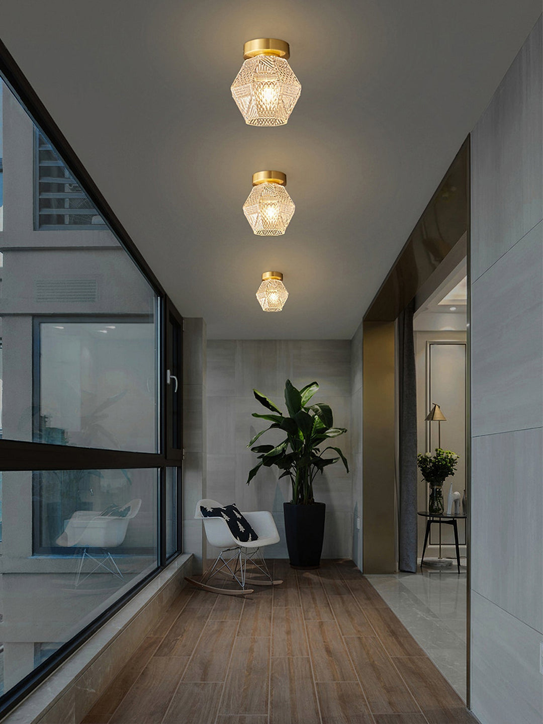 Lisslune | CrystalFlare - Ceiling Illumination