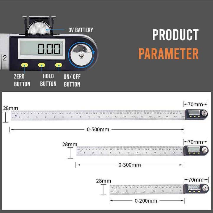 Lisslune | Digital Angle Finder Angle Meter