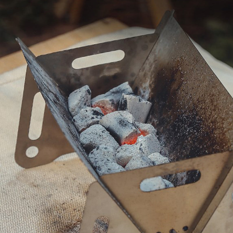 Lisslune | Stainless steel foldable grill