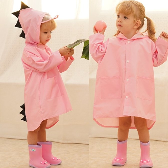 Lisslune | Dinosaur Raincoat for Kids