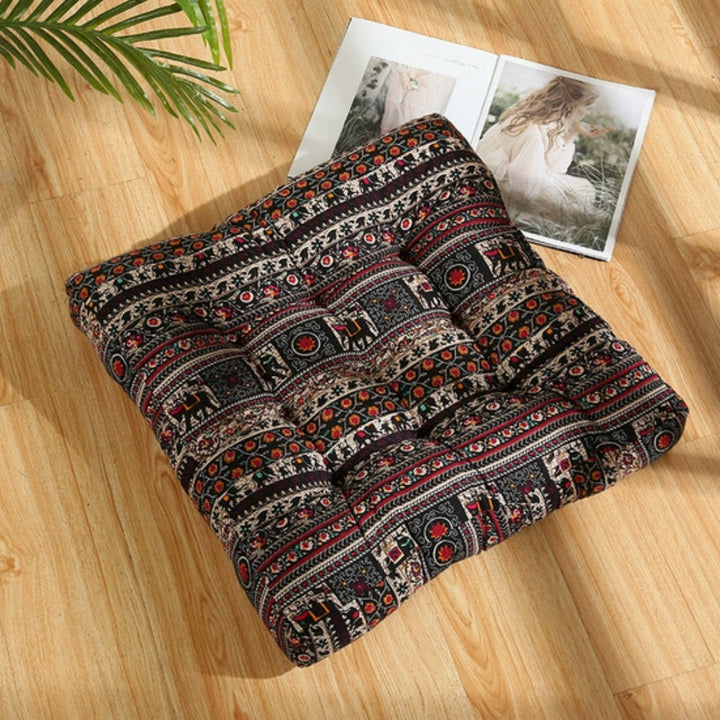 Lisslune | Bohemian Square Cushion Seat Pad