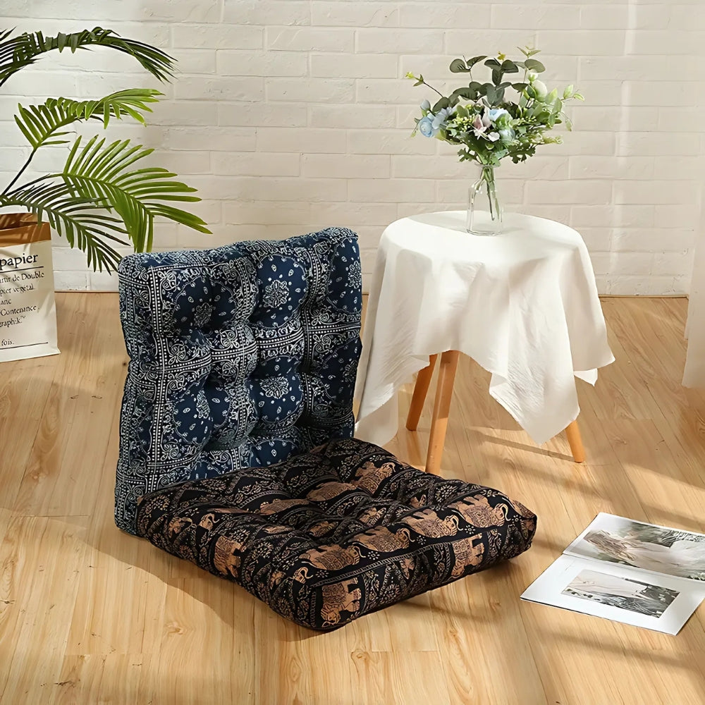 Lisslune | Bohemian Square Cushion Seat Pad