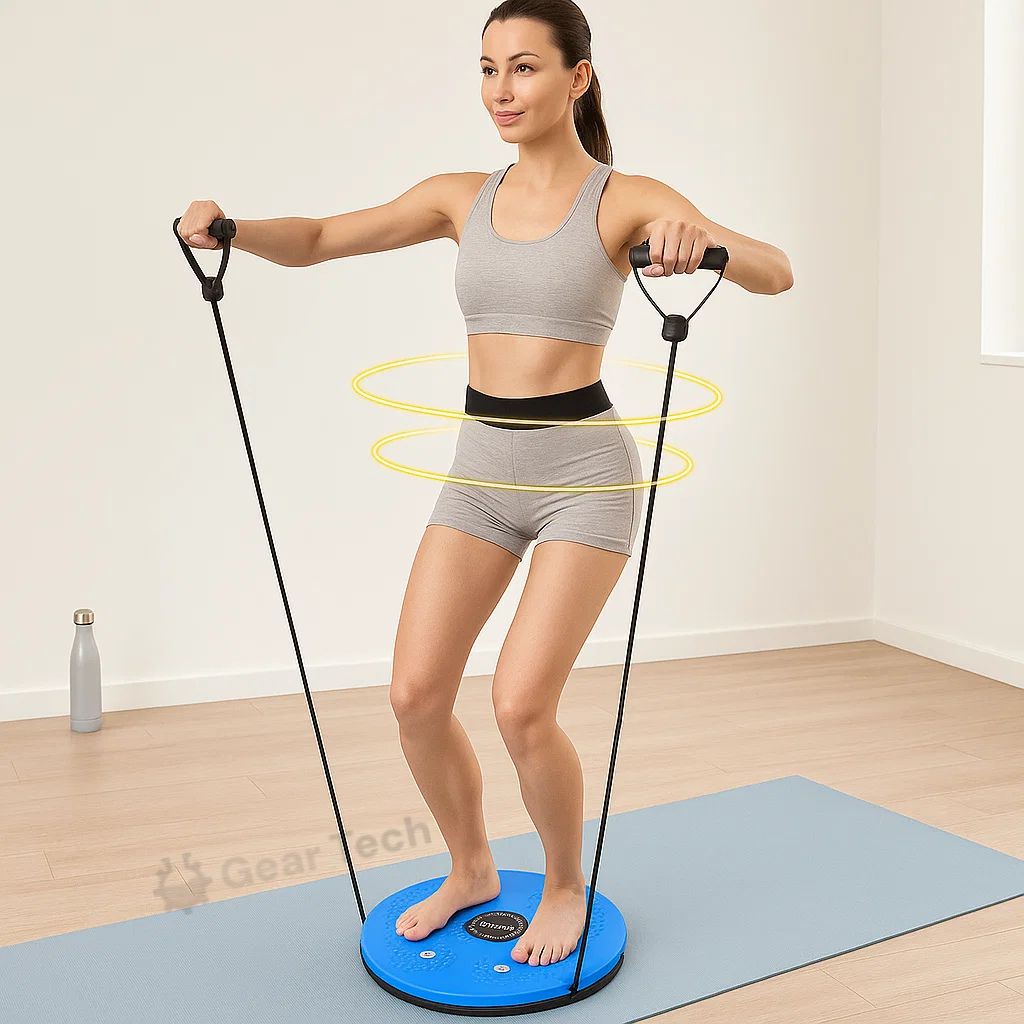 Lisslune | Waist Whisper Twisting Disc Pro | Magnetic Massage Balance Board for Core Strength & Waist Training at Home