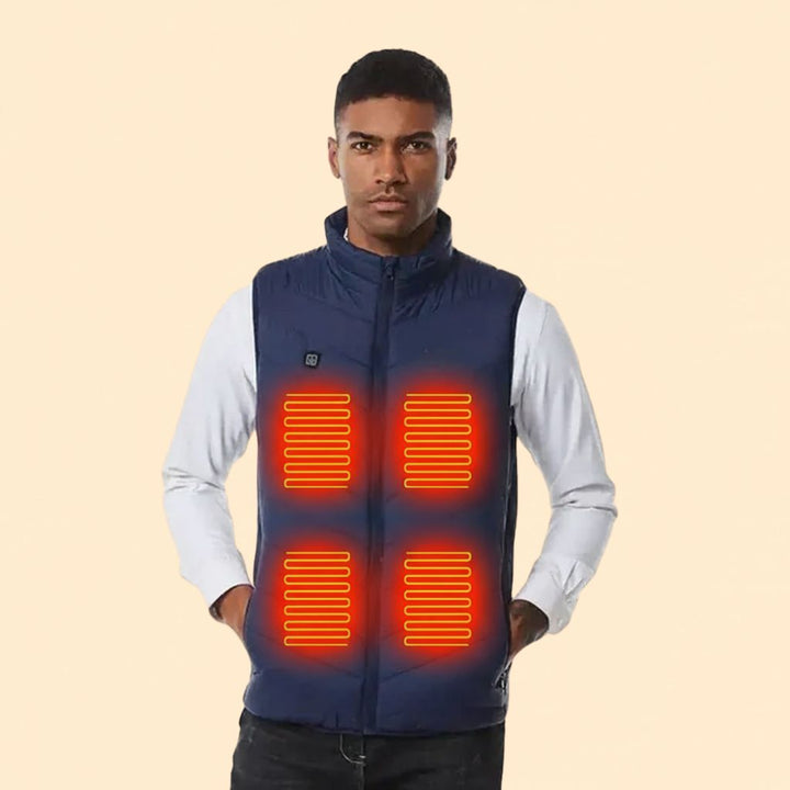 Lisslune | Thermo Heated Gilet | Insulated, Design for Hiking, Travel & Everyday Wear | Womens and Mens Heated Gilet