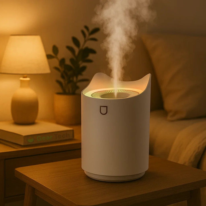 Lisslune | 3000ml Ultrasonic Humidifier with Mist Technology for Respiratory Relief & Comfortable Living Spaces