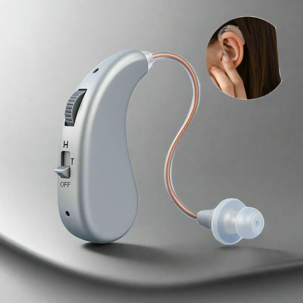 Lisslune | Rechargeable Digital Hearing Aid for Clear Sound Amplification & Daily Comfort - Ideal for Adults & Seniors