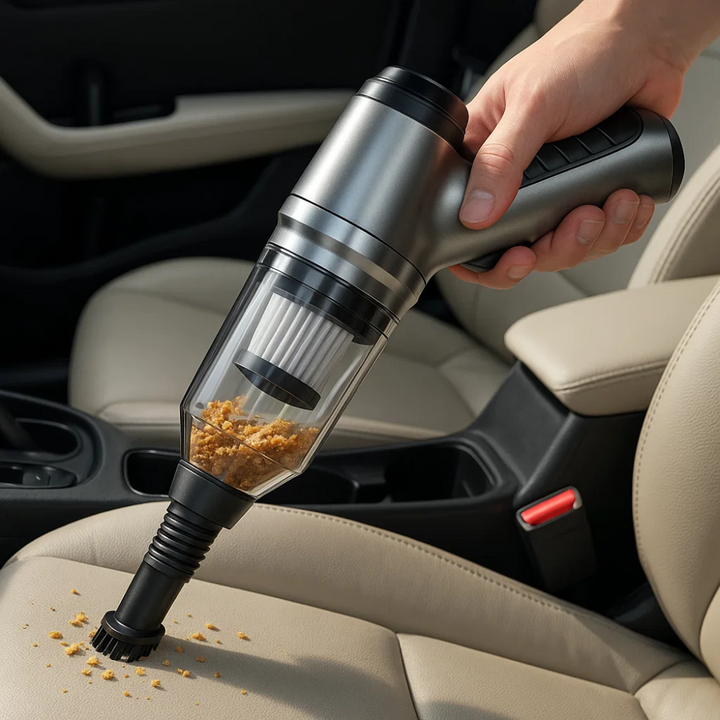 Lisslune | Car Vacuum Cleaner - Powerful and Compact Car Vac for Quick Cleaning