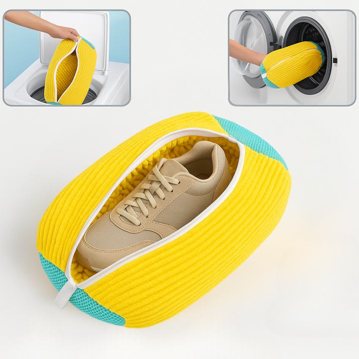 Lisslune | Shoe Washing Bag | Durable, Water-Resistant & Ideal for Sneakers and Sports Shoes Cleaning