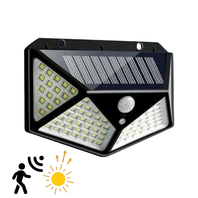 Lisslune | Outdoor Solar Security Light - Eco Wedge Pro with Motion Sensor and LED Technology