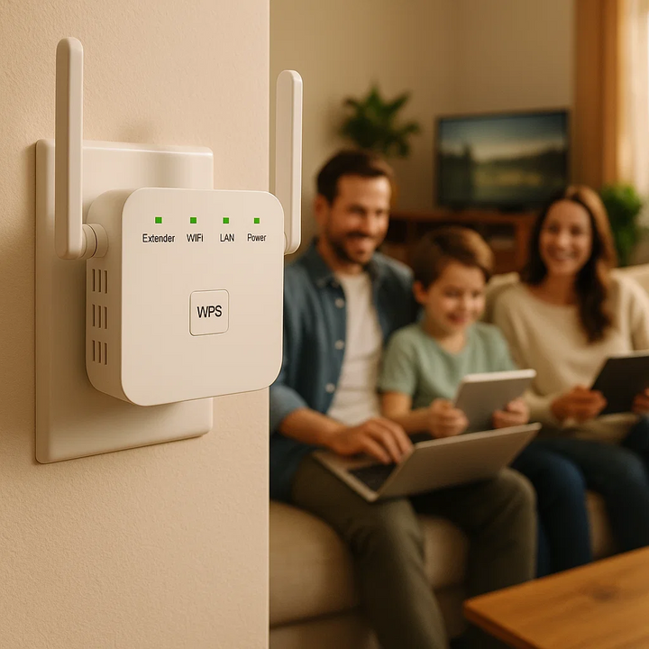 Lisslune | UltraXtend 5G WiFi Booster UK – Best Dual-Band WiFi Extender for Home & Garden Signal Coverage