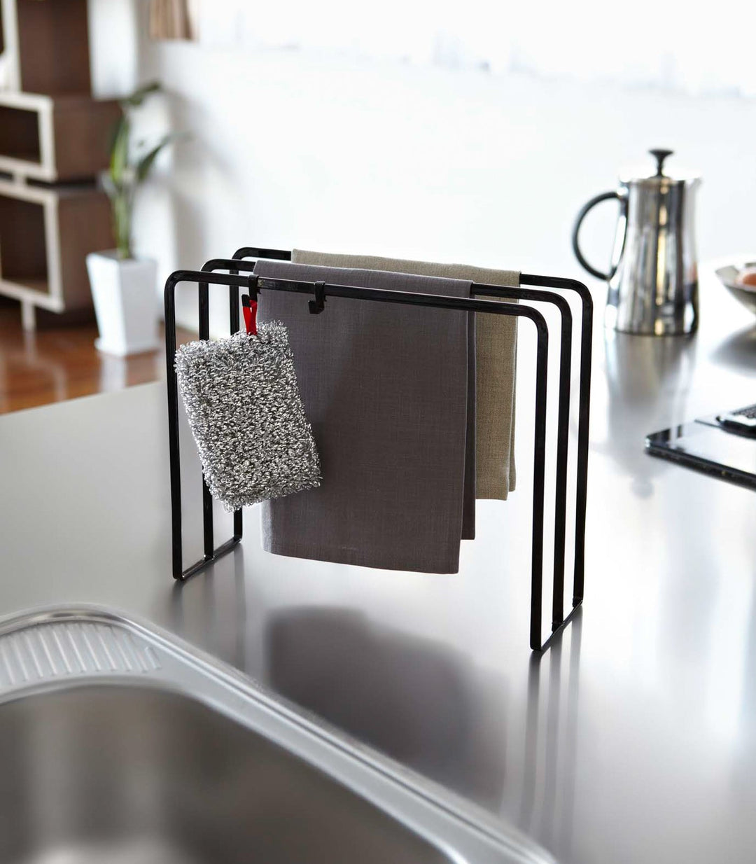 Lisslune | Dish Towel Holder - Steel